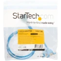 StarTech.com USB 3.0 Female USB Type A to Female IDC Cable, Blue Jacket, 500 mm USB3SPNLAFHD