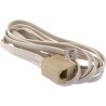 RS PRO SPJ Series 1 Port RJ11 Female to RJ11 Male Extender Cat3 Cable 200mm Length RJ11