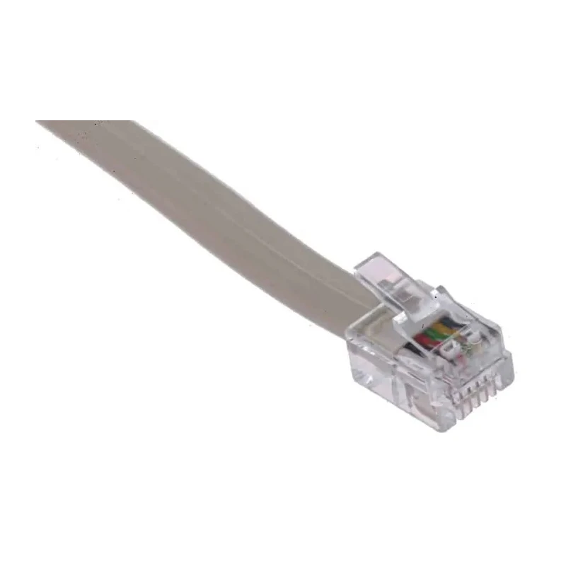 RS PRO SPJ Series 1 Port RJ11 Female to RJ11 Male Extender Cat3 Cable 200mm Length RJ11