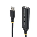 StarTech.com USB 2.0 Male USB 2.0 Type A to Female USB 2.0 Type A Extension Cable Black 10 m USB2AAEXT10M