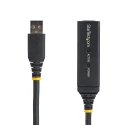 StarTech.com USB 2.0 Male USB 2.0 Type A to Female USB 2.0 Type A Extension Cable Black 10 m USB2AAEXT10M