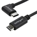 StarTech.com USB 2.0 Male USB Type C to Male USB Type C Cable, 1 m, Black, Polyvinyl Chloride Jacket USB2CC1MR