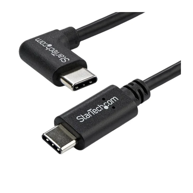 StarTech.com USB 2.0 Male USB Type C to Male USB Type C Cable, 1 m, Black, Polyvinyl Chloride Jacket USB2CC1MR