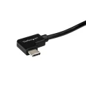 StarTech.com USB 2.0 Male USB Type C to Male USB Type C Cable, 1 m, Black, Polyvinyl Chloride Jacket USB2CC1MR