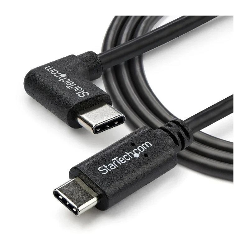 StarTech.com USB 2.0 Male USB Type C to Male USB Type C Cable, 1 m, Black, Polyvinyl Chloride Jacket USB2CC1MR