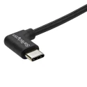 StarTech.com USB 2.0 Male USB Type C to Male USB Type C Cable, 1 m, Black, Polyvinyl Chloride Jacket USB2CC1MR