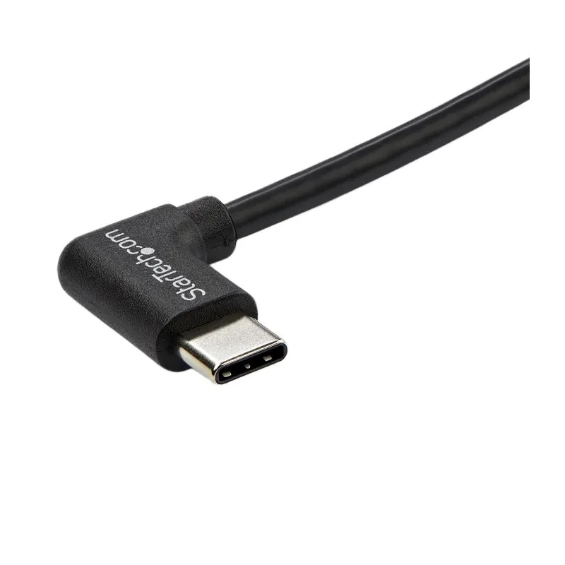 StarTech.com USB 2.0 Male USB Type C to Male USB Type C Cable, 1 m, Black, Polyvinyl Chloride Jacket USB2CC1MR