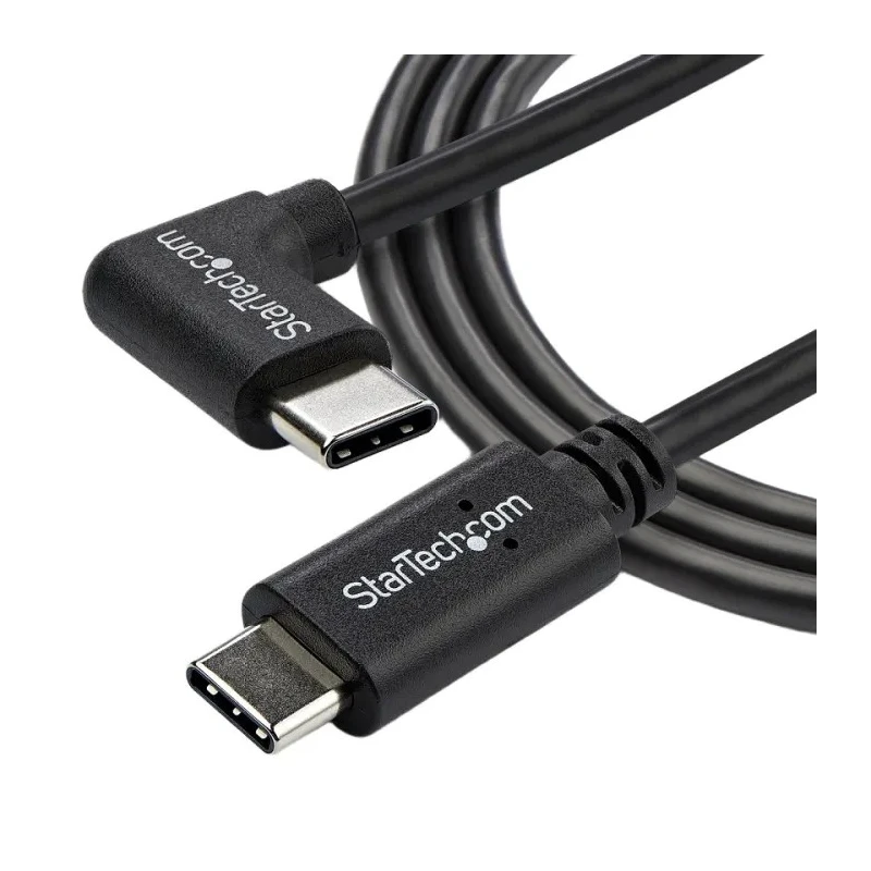 StarTech.com USB 2.0 Male USB Type C to Male USB Type C Cable, 1 m, Black, Polyvinyl Chloride Jacket USB2CC1MR