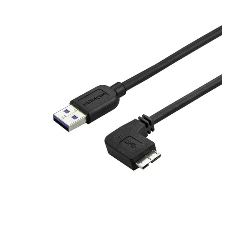 StarTech.com USB 3.0 Male USB Type A to Male Micro USB Type B Cable, Black, 2m USB3AU2MRS