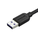 StarTech.com USB 3.0 Male USB Type A to Male Micro USB Type B Cable, Black, 2m USB3AU2MRS
