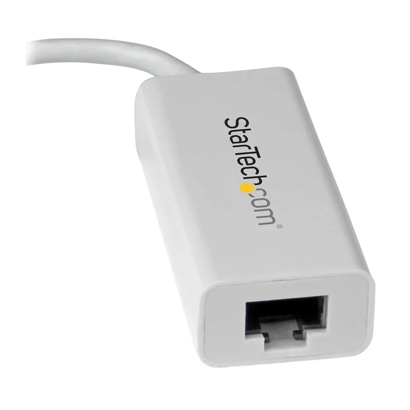 StarTech.com USB 3.0 5Gbps Network Speed USB Ethernet Adapter, USB Type C, 125mm Cable, White US1GC30W