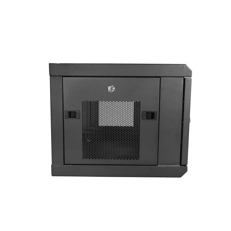 StarTech.com 6U Wall Mount Server Cabinet Steel Black 371mm Height 450mm Depth 600mm Width RK616WALM