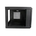 StarTech.com 6U Wall Mount Server Cabinet Steel Black 371mm Height 450mm Depth 600mm Width RK616WALM