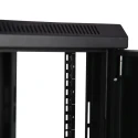 StarTech.com 6U Wall Mount Server Cabinet Steel Black 371mm Height 450mm Depth 600mm Width RK616WALM