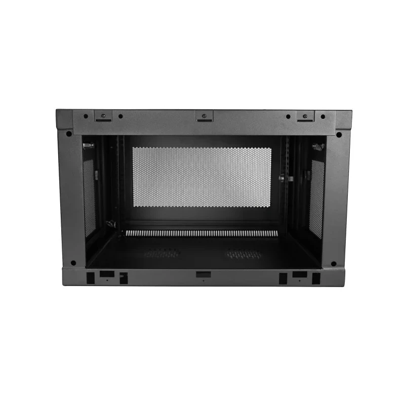 StarTech.com 6U Wall Mount Server Cabinet Steel Black 371mm Height 450mm Depth 600mm Width RK616WALM