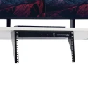 StarTech.com RK Series Black 6U Steel Server Rack 2 Post Frame 282mm Height 50.5cm Width RK619WALLV