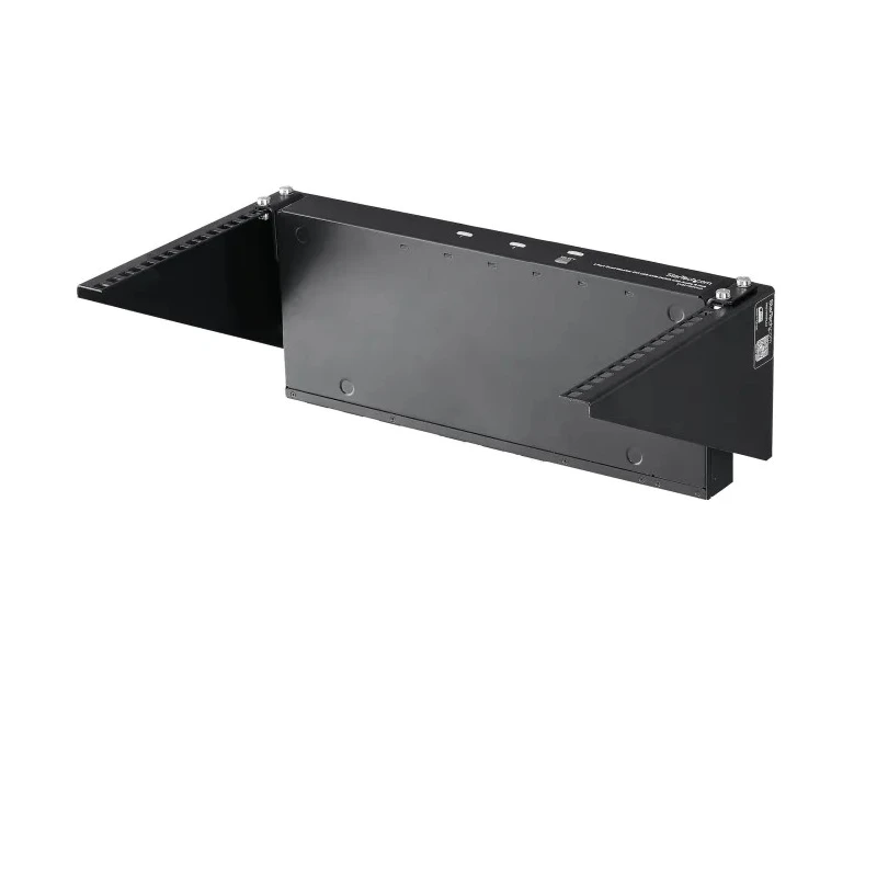 StarTech.com RK Series Black 6U Steel Server Rack 2 Post Frame 282mm Height 50.5cm Width RK619WALLV