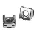 StarTech.com Metal Mounting Screw Set for Server Racks and Cabinets M6 Thread Nickel Finish 12mm Length CABSCRWM620