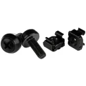 StarTech.com CABSCREW Series Metal Mounting Screw M6 Thread for Server Racks and Cabinets, 100 Per Pack CABSCREWM62B