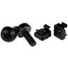 StarTech.com CABSCREW Series Metal Mounting Screw M6 Thread for Server Racks and Cabinets, 100 Per Pack CABSCREWM62B
