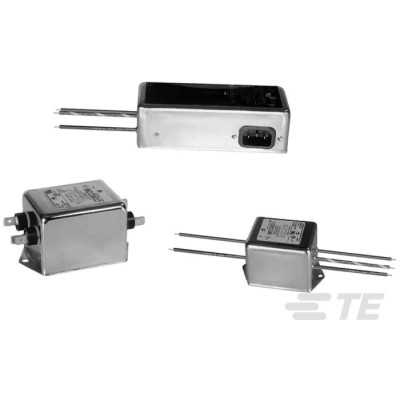 TE Connectivity Corcom Q Flange RFI Filter 20A 250V AC 50Hz, 60Hz Single Phase 20VQ1