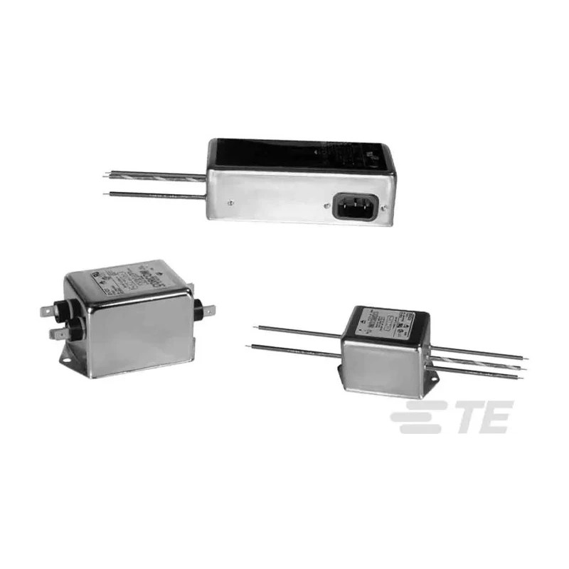 TE Connectivity Corcom Q Flange RFI Filter 20A 250V AC 50Hz, 60Hz Single Phase 20VQ1