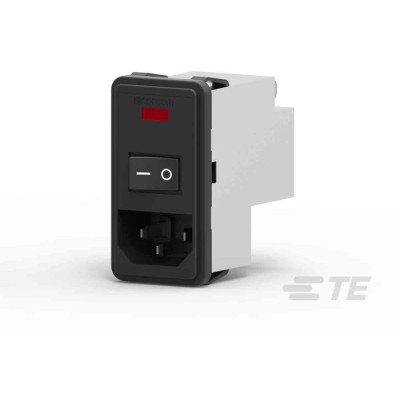 TE Connectivity Power Line Filter Corcom P Series 230V AC 10A Snap-in Faston PS0SXDSX0