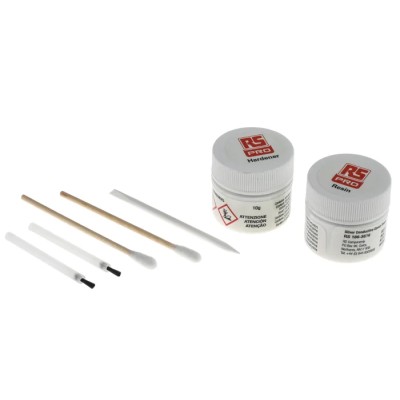 RS PRO Conductive Epoxy Liquid Adhesive Grey 10 g 186-3616