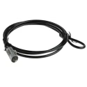 StarTech.com Laptop Lock Cable Lock with 1.8m Vinyl-Coated Steel Cable for K-Slot Devices LTLOCK
