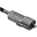 StarTech.com Laptop Lock Cable Lock with 1.8m Vinyl-Coated Steel Cable for K-Slot Devices LTLOCK