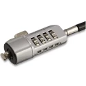 StarTech.com Laptop Lock Cable Lock with 1.8m Vinyl-Coated Steel Cable for K-Slot Devices LTLOCK