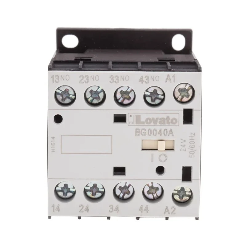 Lovato BG Contactor Relay 24V AC Coil, 4-Pole, 10A, 690V AC 11BG0040A024