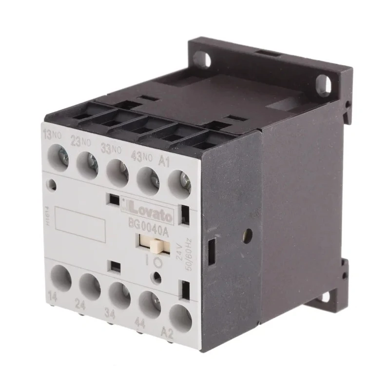 Lovato BG Contactor Relay 24V AC Coil, 4-Pole, 10A, 690V AC 11BG0040A024