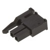 TE Connectivity Micro MATE-N-LOK Female Connector Housing 3 mm Pitch 2 Way 1 Row Straight 2029047-2