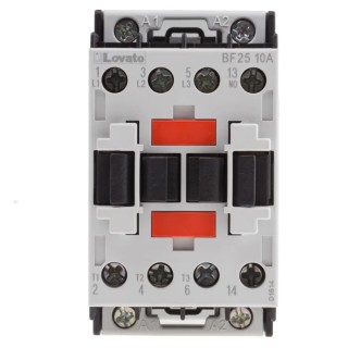 Lovato AC Motor Control Contactor 3-Pole 25 A 11 kW 24V AC Coil 440V AC BF2510A024