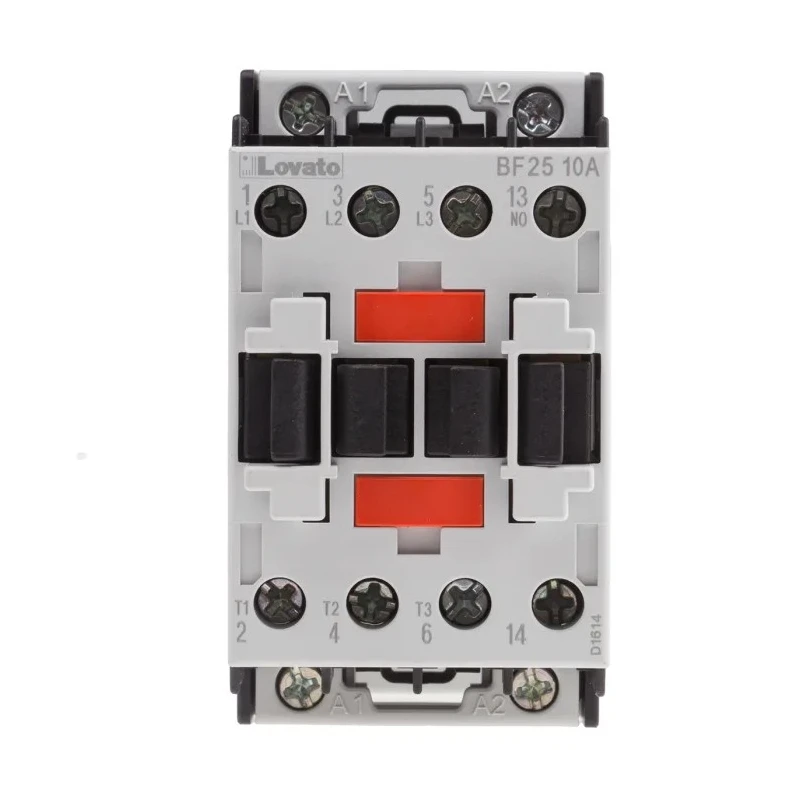 Lovato AC Motor Control Contactor 3-Pole 25 A 11 kW 24V AC Coil 440V AC BF2510A024