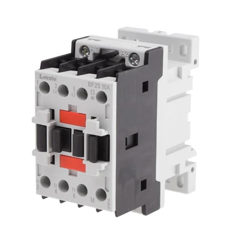 Lovato AC Motor Control Contactor 3-Pole 25 A 11 kW 24V AC Coil 440V AC BF2510A024
