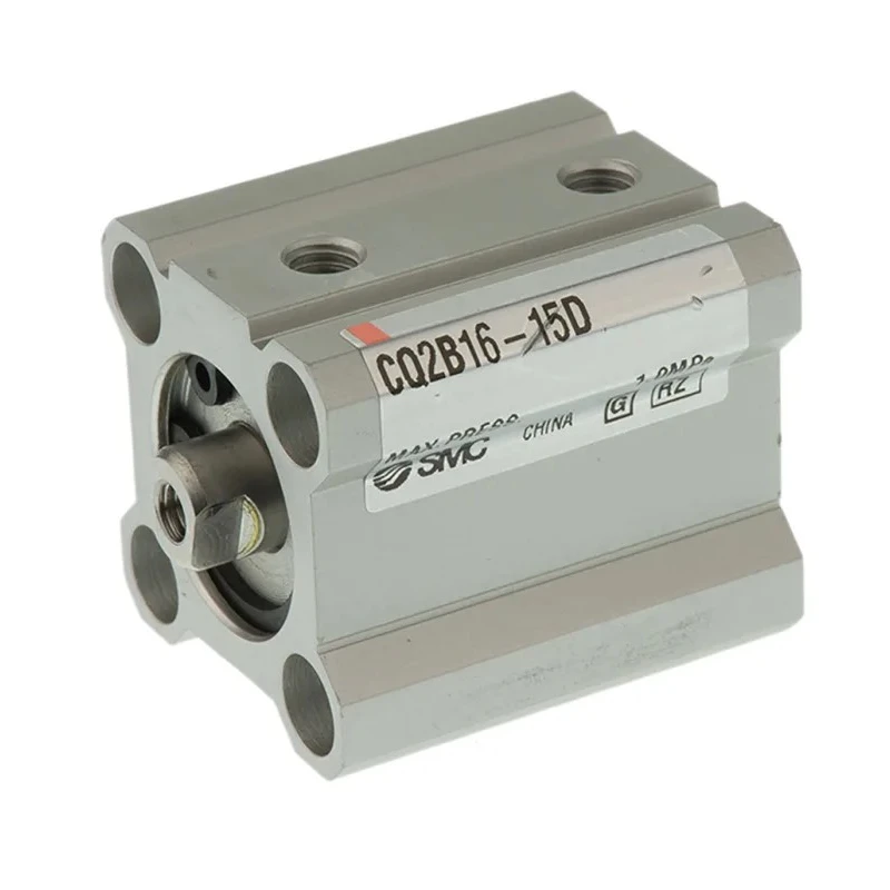 SMC Pneumatic Compact Cylinder Double Acting 16mm Bore, 15mm Stroke CQ2 Series CQ2B16-15D