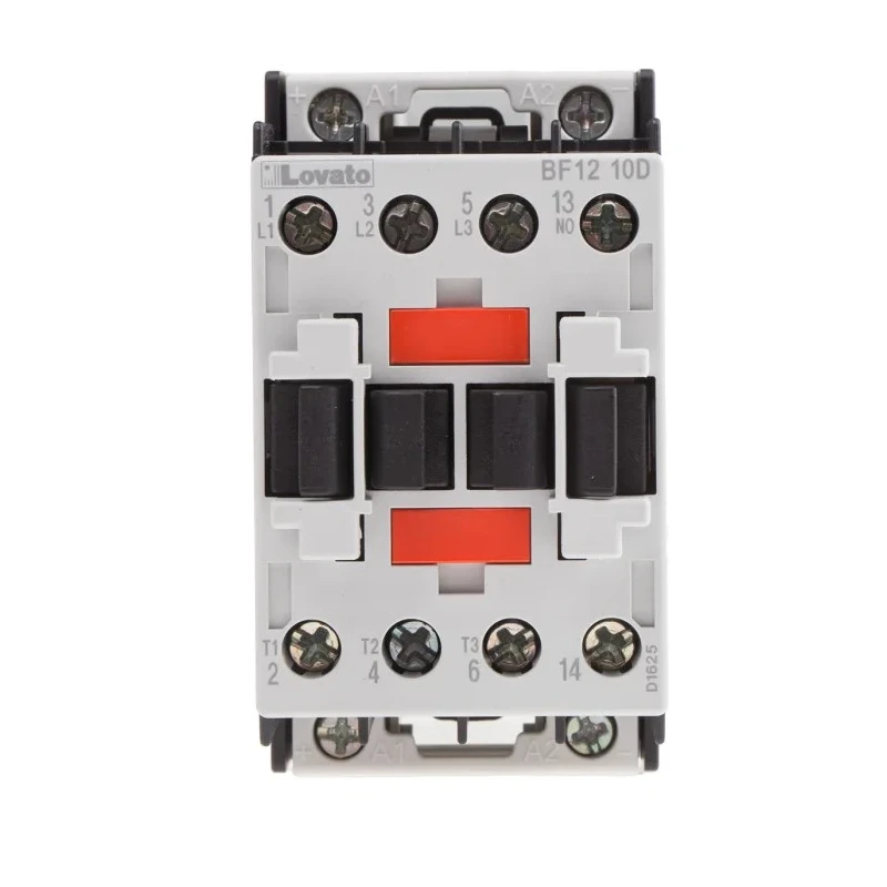 Lovato 3-Pole Contactor 24V DC Coil, 12A, 5.5kW, 3 NO, 440V AC BF1210D024