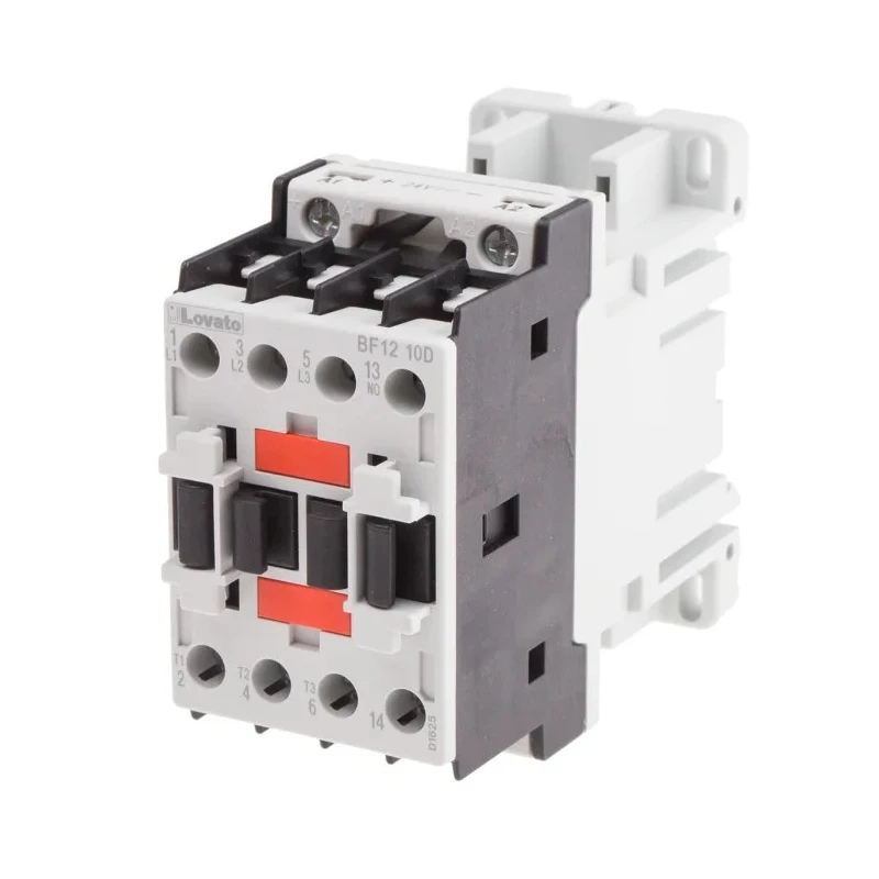 Lovato 3-Pole Contactor 24V DC Coil, 12A, 5.5kW, 3 NO, 440V AC BF1210D024