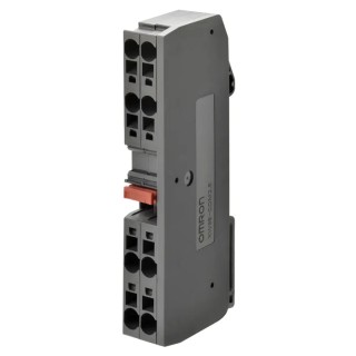 Omron XW6T Series Yellow DIN Rail Terminal Block Screw Terminal 500V 17.5A XW6T-COM1.5X8YL