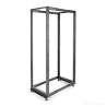 StarTech.com 4PO Series Black Steel 42U Server Rack, 4 Post Frame, 101.7 mm Depth, 2 m Height 4POSTRACK42