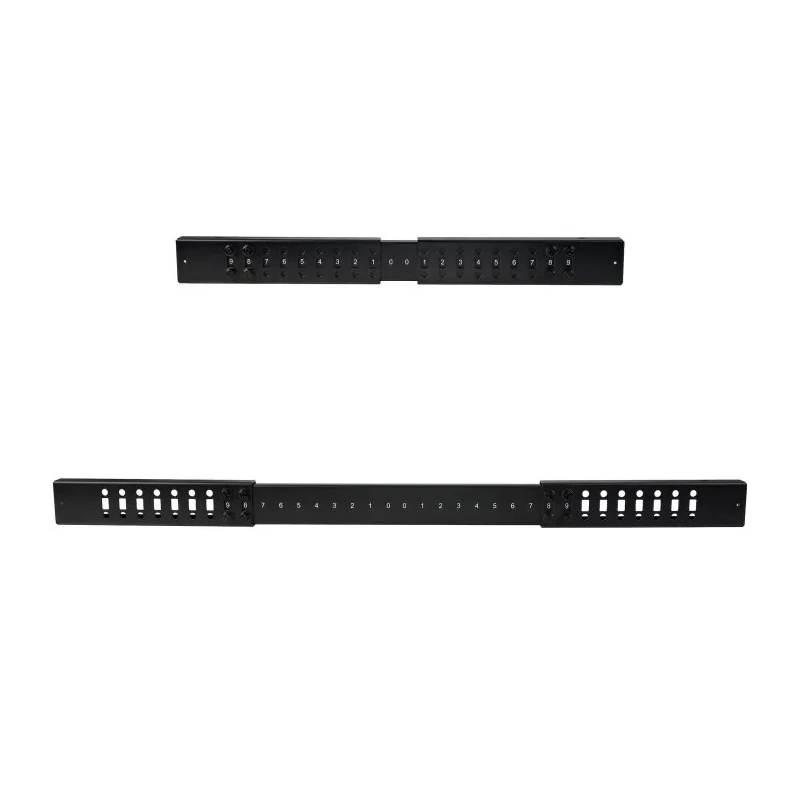 StarTech.com 4PO Series Black Steel 42U Server Rack, 4 Post Frame, 101.7 mm Depth, 2 m Height 4POSTRACK42