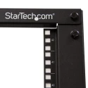 StarTech.com 4PO Series Black Steel 42U Server Rack, 4 Post Frame, 101.7 mm Depth, 2 m Height 4POSTRACK42