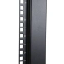 StarTech.com 4PO Series Black Steel 42U Server Rack, 4 Post Frame, 101.7 mm Depth, 2 m Height 4POSTRACK42