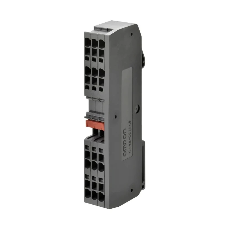 Omron XW6T Series DIN Rail Terminal Block Red Screw Terminal 500V 17.5A XW6T-COM1.5X20RD