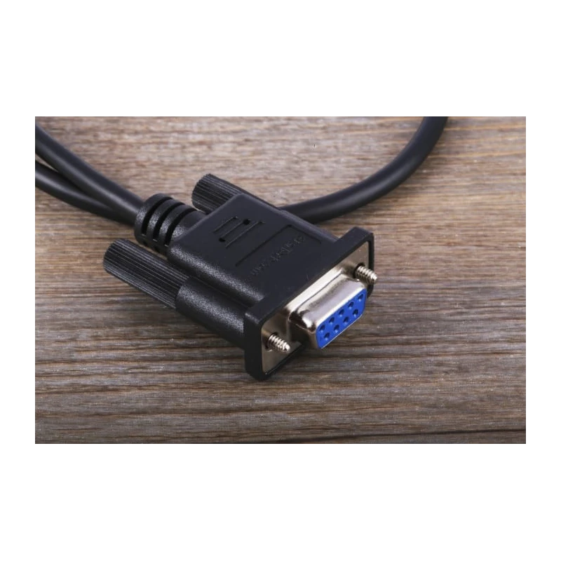 StarTech.com Male D-Sub 9-Pin to Female DB9 Serial Cable 0.5m Polyvinyl Chloride MXT10050CMBK