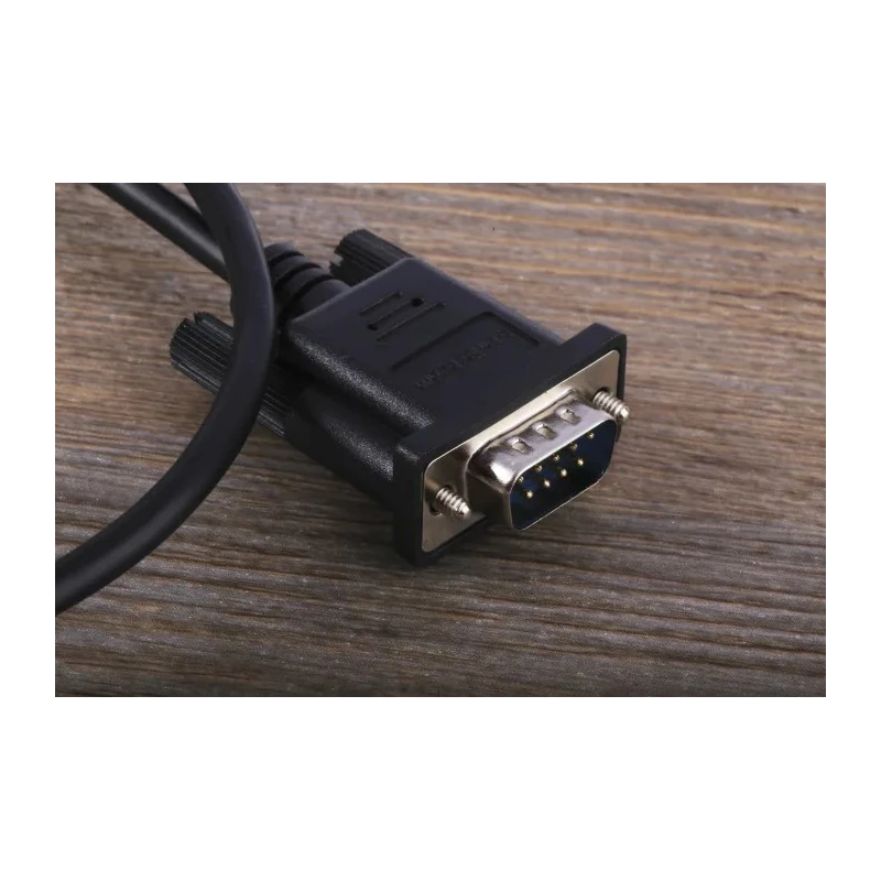 StarTech.com Male D-Sub 9-Pin to Female DB9 Serial Cable 0.5m Polyvinyl Chloride MXT10050CMBK