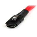 StarTech.com Male Mini SAS to Female Straight SATA Cable, 1 m SAS8087S4100
