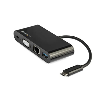 StarTech.com USB C Docking Station 1920 x 1200 Pixel Resolution USB 3.0 Ports VGA DKT30CVAGPD